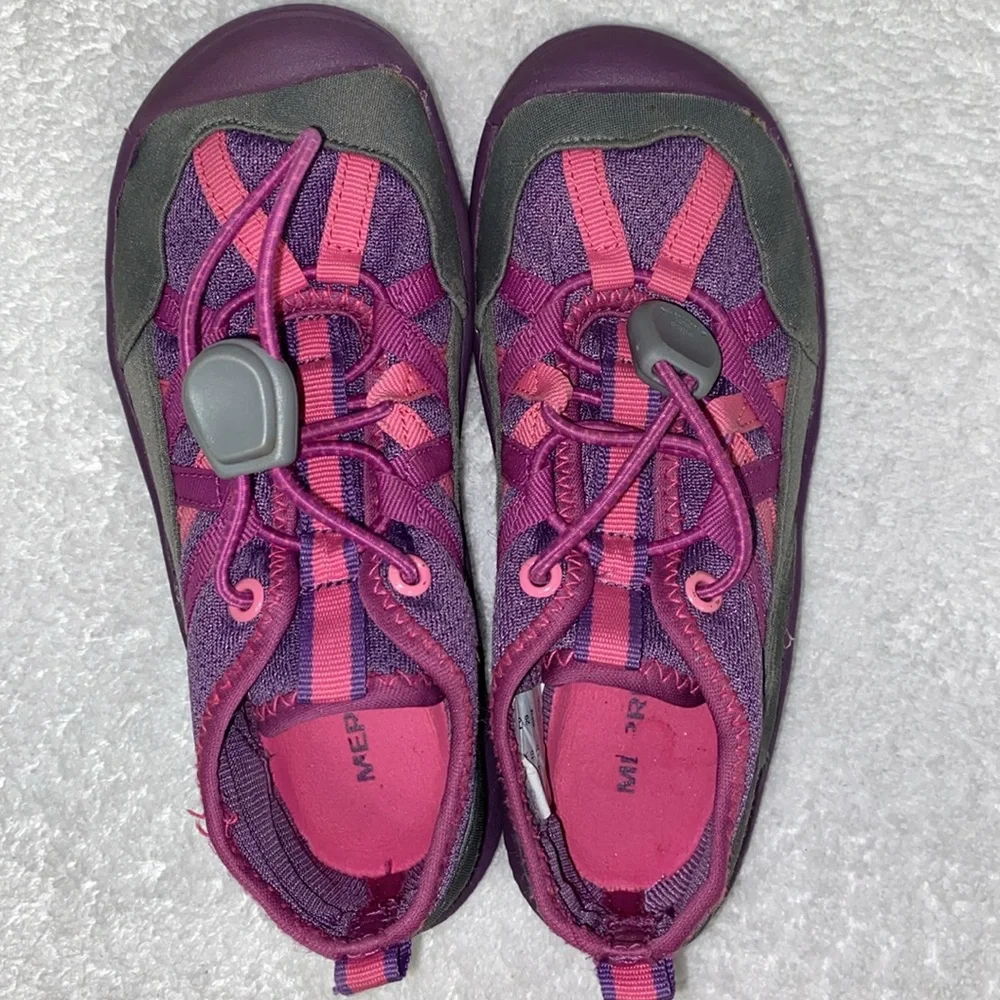 Merrell Hydro Lagoon Sandal Sneakers Purple Pink Youth Girls Size 11